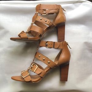 BCBGeneration Shoes - BCBG Brown High Heel Sandals Size 9 BCBGeneration Shoes - BCBG Brown High Heel Sandals Size 9